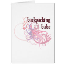 Backpacking Babe Cards