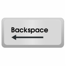 Backspace Computer Key Photo Cutouts