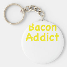 Bacon Addict Keychain