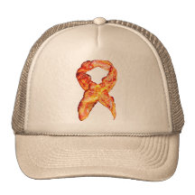 Bacon Awareness Ribbon Mesh Hat