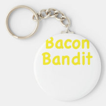 Bacon Bandit Key Chain