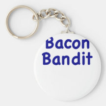 Bacon Bandit Keychain