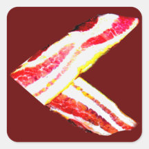 Bacon Is Greater Than . . . Square Sticker