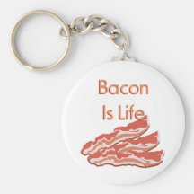 Bacon Is Life Key Chain