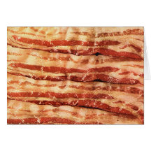 bacon is the best! cards