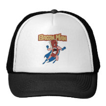 Bacon Man Trucker Hats