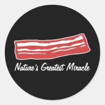 bacon nature's greatest miracle sticker
