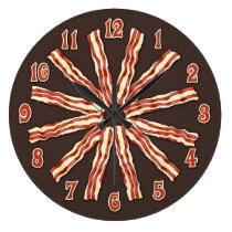 Bacon wall clocks