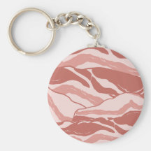 Bacon Wrapped Keychain