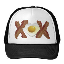 Bacon X O X LOVE Trucker Hat