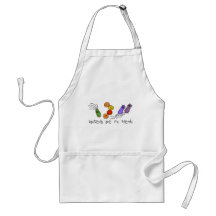 Bacteria are my friends apron