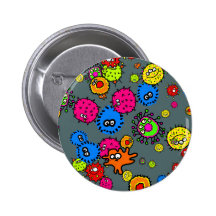 Bacteria Wallpaper Pin