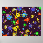 Bacteria Wallpaper Posters
