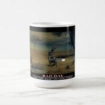 Bad Day Zebra Classic White Mug
