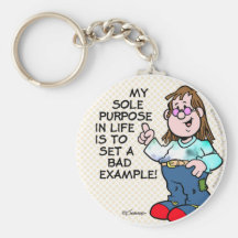 Bad Example Keychains
