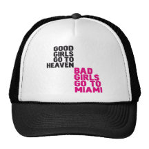 Bad girls go to Miami Mesh Hat