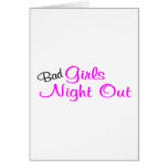 Bad Girls Night Out Card