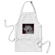 Bad Hair Day - Dog and People Humour Aprons
