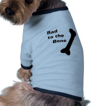 Bad to the Bone Doggie Tee Shirt