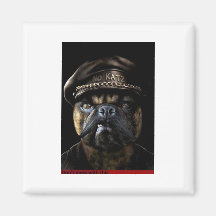 Bad to the bone fridge magnet