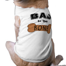 Bad to the Bone Pet Tshirt