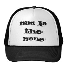 Bad to the bone trucker hat