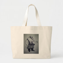 Badger from Wind in the Willows Canvas Bag