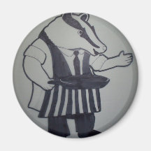 Badger from Wind in the Willows Magnet
