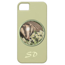 Badger on the Primrose Bank iPhone 5 Covers