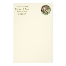 Badger on the Primrose Bank Stationery Paper