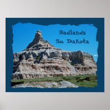 Badlands National Park, South Dakota Posters