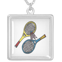 Badminton 8 custom necklace
