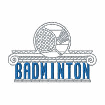 Badminton embroidered shirts