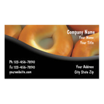 Bagel Shop Business Cards