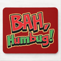 Bah Humbug Mousepad