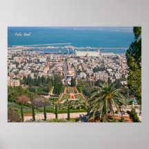 Bahá'í Gardens of Haifa Posters