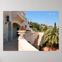 Bahá'í Gardens of Haifa Print