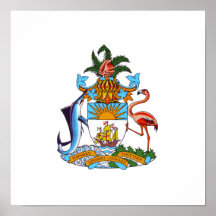 Bahamas Coat of Arms Posters