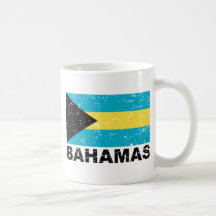 Bahamas Vintage Flag Coffee Mug