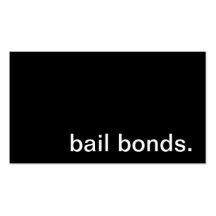 Bail Bonds Business Card