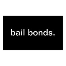 Bail Bonds Business Card