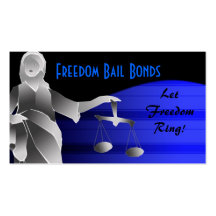 Bail bonds business card templates