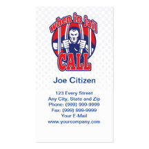 bail bonds busting prison business card