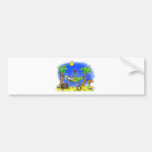Bailout Beach Bumper Sticker