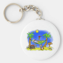 Bailout Beach Keychains