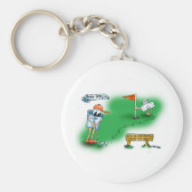 Bailout Open - Golf Keychains