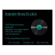 Baisden Blues Studio Business Card