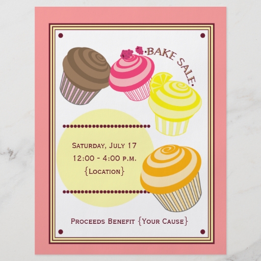 t shirt fundraiser flyer templates bake sale flyer ideas