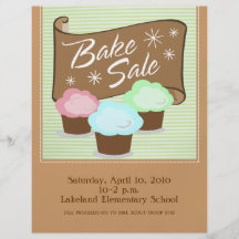 Bake Sale Flyers
