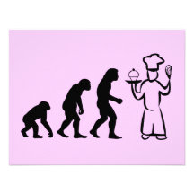 Baker Evolution Custom Invitations